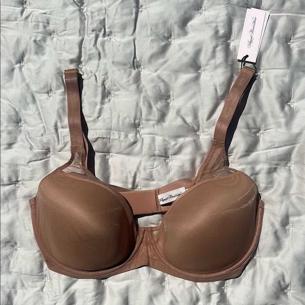 Shiny Agent Provocateur underwire bra NWT 36E 34DD